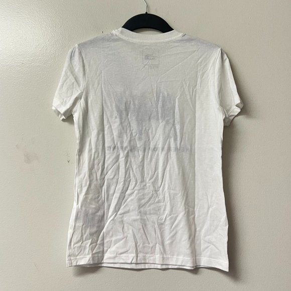 The North Face Women's Short Sleeve Pony Wheels Tri-Blend Tee/White Small NWT - Picture 5 of 6